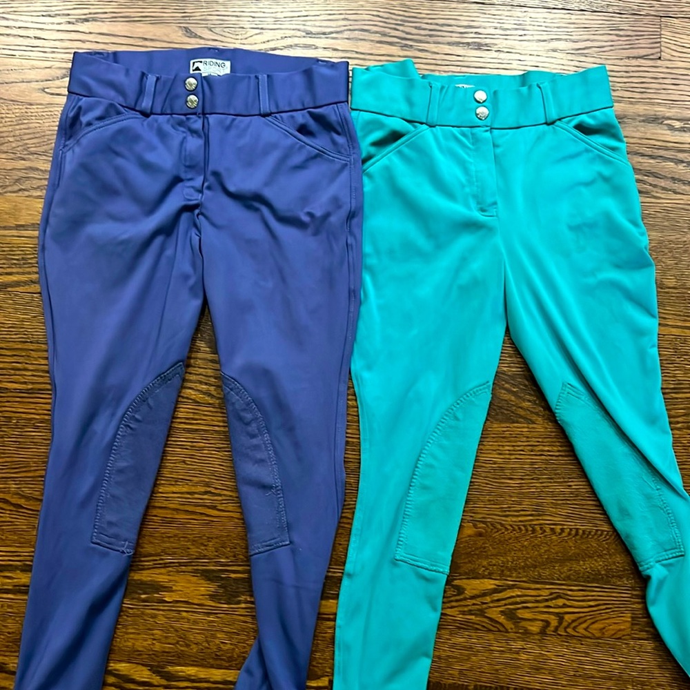 Girls Horseback riding pants size 14  Dover Saddlery .Worn but in good shape!